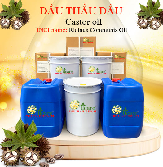 Dầu thầu dầu bán sỉ lít kg buôn giá rẻ mua ở đâu