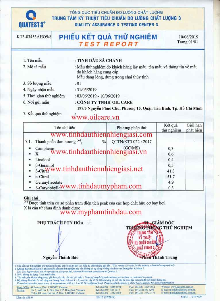 Tinh dầu sả chanh bán sỉ buôn kg lít rẻ mua ở đâu