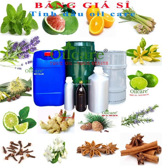 Bảng giá tinh dầu bán buôn khi mua 25kg
