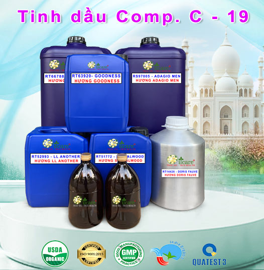 Tinh dầu nước hoa gốc chanel N.19 bán lít giá sỉ mua ở đâu