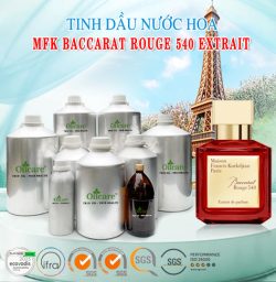 Tinh dầu nước hoa MFK BACCARAT ROUGE 540 bán sỉ lit kg giá rẻ mua ở đâu