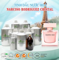 Tinh dầu nước hoa NARCISO RODRIGUEZ CRISTAL bán sỉ lit kg giá rẻ mua ở đâu