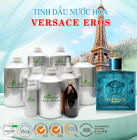Tinh dầu nước hoa versace eros bán sỉ lit kg giá rẻ mua ở đâu