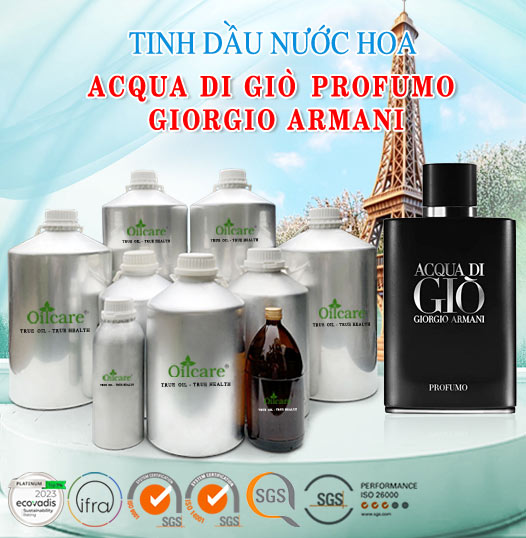 Tinh dầu nước hoa ACQUA DI GIÒ PROFUMO GIORGIO ARMANI bán lít buôn sỉ