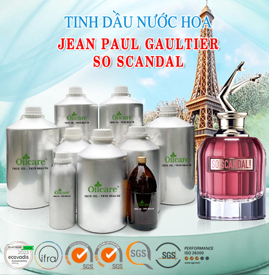 Tinh dầu nước hoa JEAN PAUL GAULTIER SO SCANDAL giá bán lít buôn rẻ