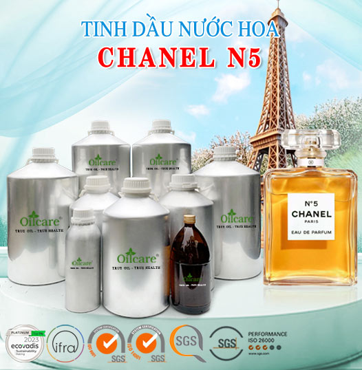 Tinh dầu nước hoa CHANEL N5 bán sỉ lit giá rẻ mua ở đâu